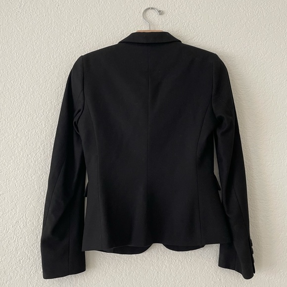 United Colors Of Benetton Waisted Black Blazer - Picture 3 of 8